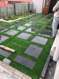 Artificial grass/landscaping/painting/building/ tiling