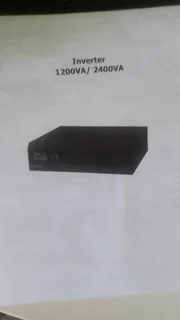 Mecer 2.4kva/1440w Inverter Including Batteries