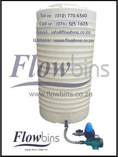 NEW 1000L Rain Harvest Unit /Water Saver Unit /Swimming Pool Backflush from R5090.00 Excluding VAT