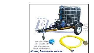 NEW 500Lt to 2500Lt Honey Sucker / Sewerage Trailers from R35890.00 Excluding VAT