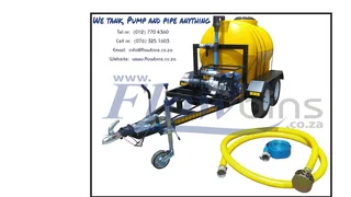 NEW 500Lt to 2500Lt Honey Sucker / Sewerage Trailers from R35890.00 Excluding VAT