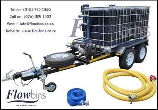 NEW 500Lt to 2500Lt Honey Sucker / Sewerage Trailers from R35890.00 Excluding VAT