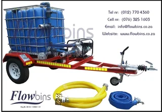 NEW 500Lt to 2500Lt Honey Sucker / Sewerage Trailers from R35890.00 Excluding VAT