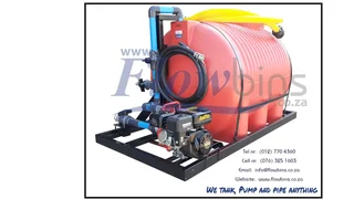 We have a wide range of affordable water bowser / firefighter units ranging from 500lt to 6000lt.