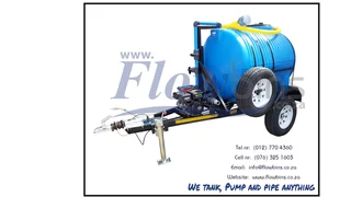 NEW 500 to 2500Lt Water Bowser / Firefighter Trailers from R27890.00 Excluding VAT