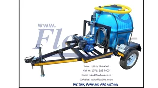 NEW 500 to 2500Lt Water Bowser / Firefighter Trailers from R27890.00 Excluding VAT