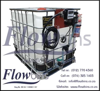 NEW 500Lt – 6000Lt Diesel /Paraffin Bowsers 12V-220V - Bakkie Skids from R11990.00 Excluding VAT