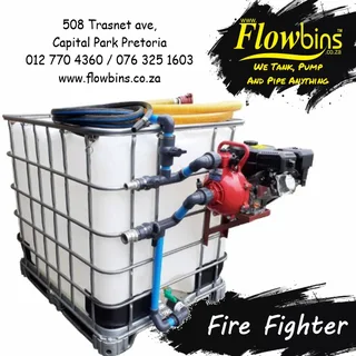 NEW 500 to 6000Lt Water Bowser / Firefighter bakkie / skid from R13490.00 Excluding VAT