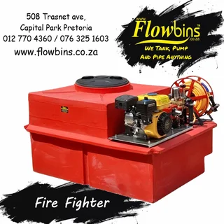 NEW 500 to 6000Lt Water Bowser / Firefighter bakkie / skid from R13490.00 Excluding VAT