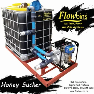 NEW 500Lt -1000Lt Honey Sucker Unit from R19790.00 Excluding VAT