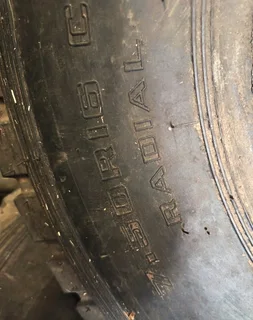 General, Super All Grip Tyres - R16 7.50. (Land Rover) Four are near mint condition.