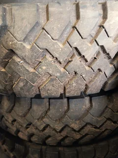 General, Super All Grip Tyres - R16 7.50. (Land Rover) Four are near mint condition.
