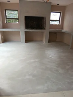 Colour screed floors with marble finish &#64;R399
