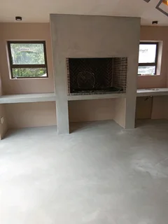 Colour screed floors with marble finish &#64;R399