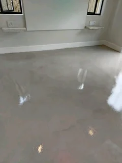 Colour screed floors with marble finish &#64;R399