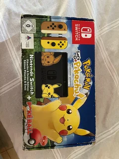 Nintendo Switch Pikachu and Eevee edition