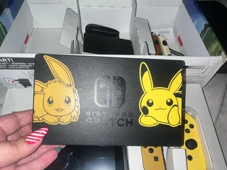 Nintendo Switch Pikachu and Eevee edition