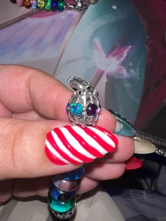 Original Rare &amp; limited Trollbeads Bracelet - Silver and Glass beads