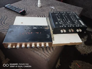 Cross over and a power amp