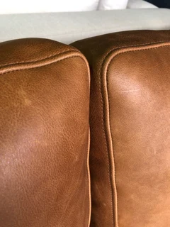 Brand new &amp; versatile (3.4m x 2.5m) MARCONI STYLE genuine leather L-shape modular corner unit.