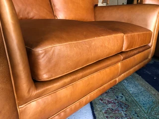 Magnificent 4 piece GATES TO AFRICA DESIGN full grain  genuine leather lounge suite. BRAND NEW.