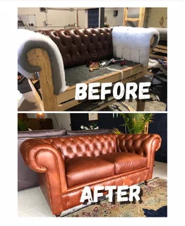 (ARTMORE GENUINE LEATHER FURNISHES) Quality and professional full Reupholstery workmenship.