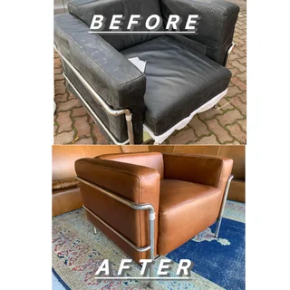 (ARTMORE GENUINE LEATHER FURNISHES) Quality and professional full Reupholstery workmenship.