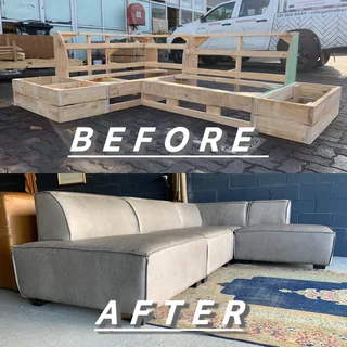 (ARTMORE GENUINE LEATHER FURNISHES) Quality and professional full Reupholstery workmenship.