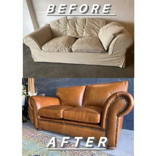 (artmore Genuine Leather Furnishes) Quality And Professional Full Reupholstery Workmenship.