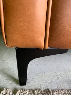 Brand new 2.2m genuine leather MODERN &amp; LUXURIOUS three seater sofa.  (A GRAND STATEMENT PIECE)