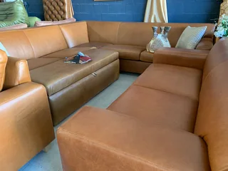 A variety of BRAND NEW full genuine leather sofas &amp; armchairs (STARTING FROM R6500 PER ARMCHAIR)