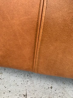 (ON PROMOTION) Brand new &amp; large 2.5m full grain genuine leather URBAN STYLE three seater sofa.