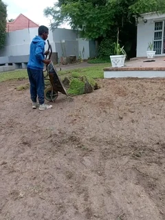 Delivery and installation grass