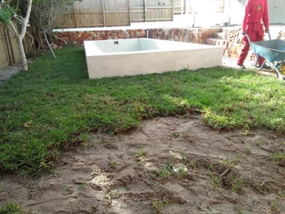 Delivery and installation off national grass