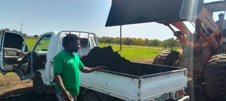 Supply and installation Kikuyu grass and top soil weed free