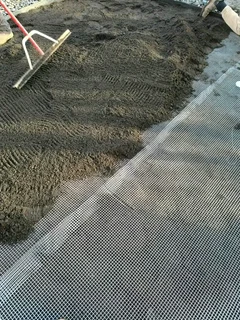 Roll on lawn Kikuyu grass