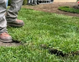 quality installation off national grass