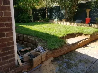 Delivery and installation off national green grass