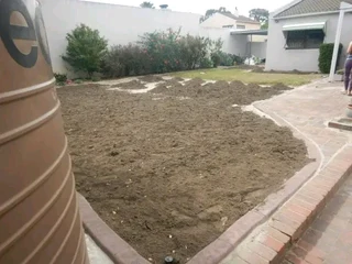 Delivery and installation off national grass