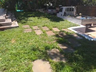 Delivery and installa Cyndone grass