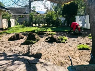 Roll on lawn Kikuyu grass and buffalo grass