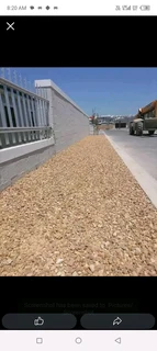 We do call type of  gradn stone &  roll on lawn national grass