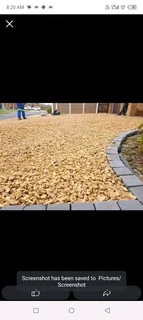 We do call type of  gradn stone &amp;  roll on lawn national grass