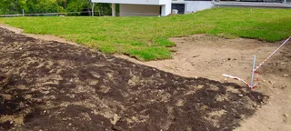 Roll on lawn Kikuyu grass