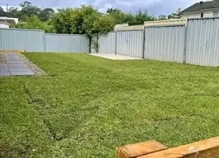 We do delivery and installa call type of grass