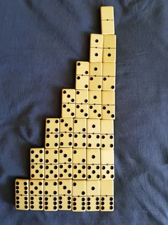 Antique Dominoes Set