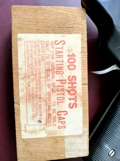 Sports Cap Starting Pistol