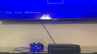 PS4 Slim 1TB,1 Controller,5 games,Charger, and Cables