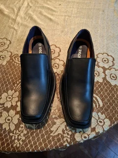 Bronz Size 12 Slip on Leather Shoes