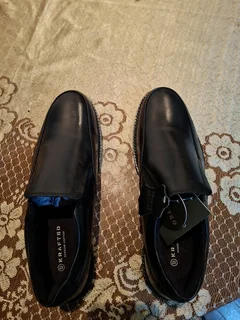 Krafted Size 12 Formal Leather Slipon Shoes